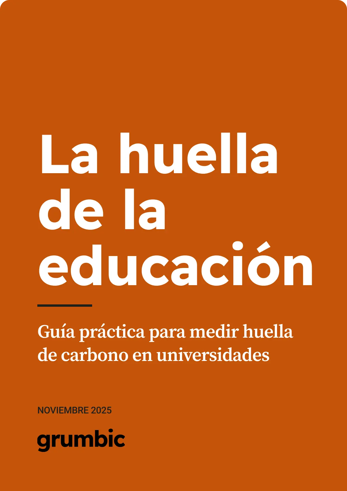 Cover of The Footprint of Education guide
